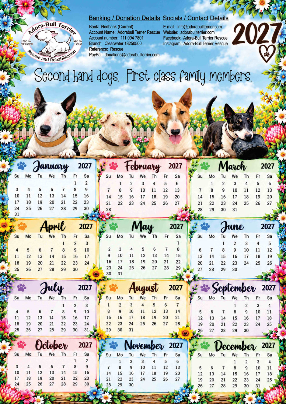 Calendar Collection 2027 – Swift Design