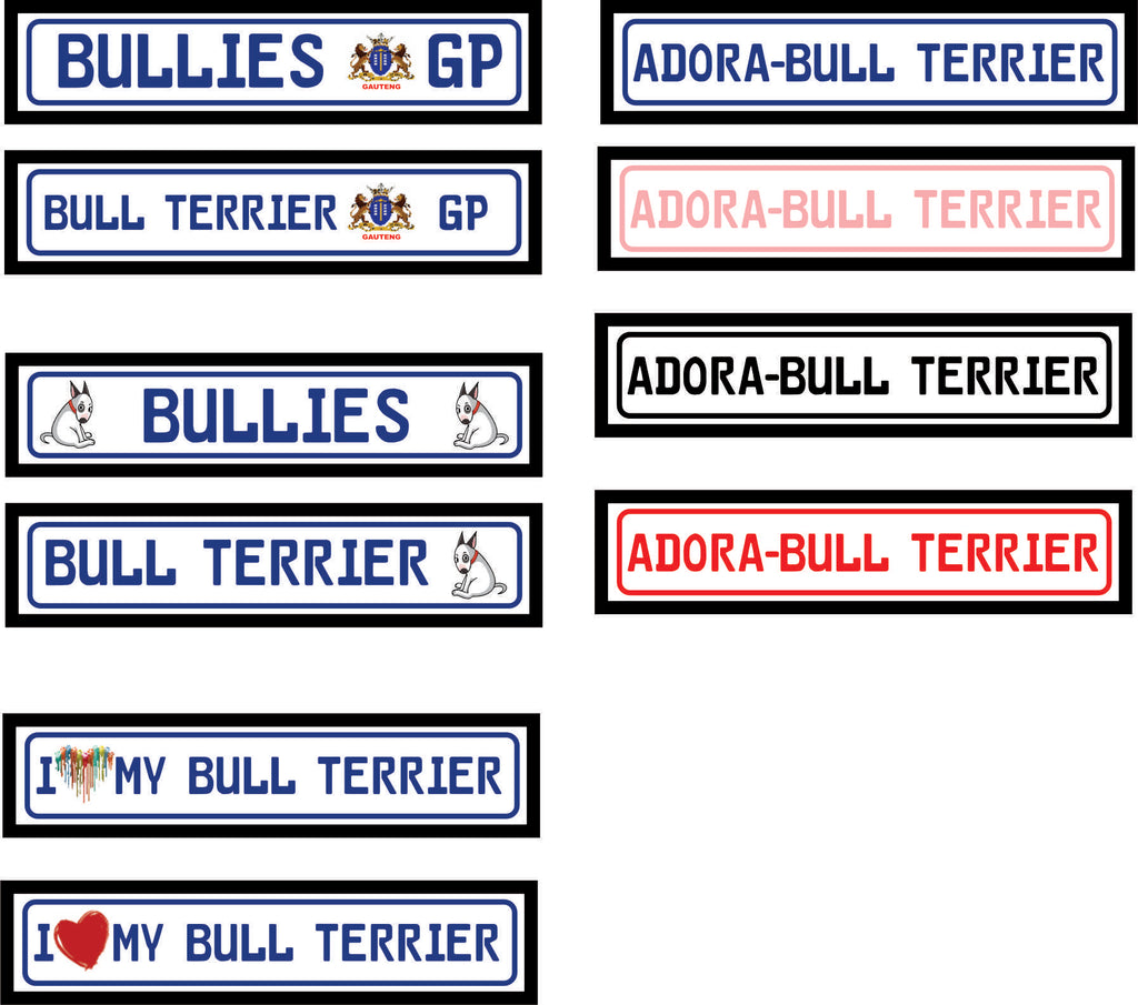 Bullies Numberplate Keyrings