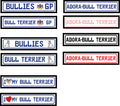 Bullies Numberplate Keyrings