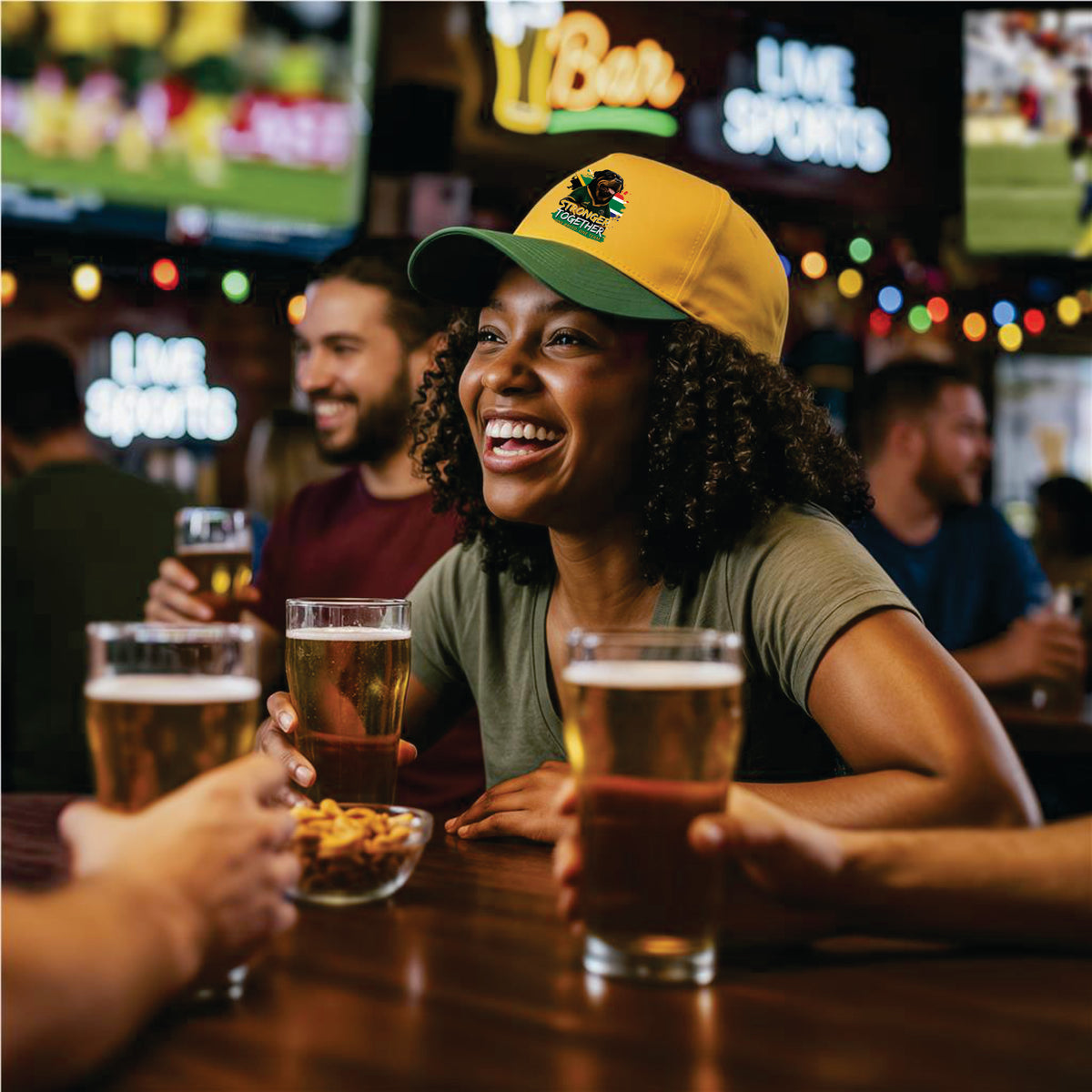 Stronger Together Rugby Fever Cap