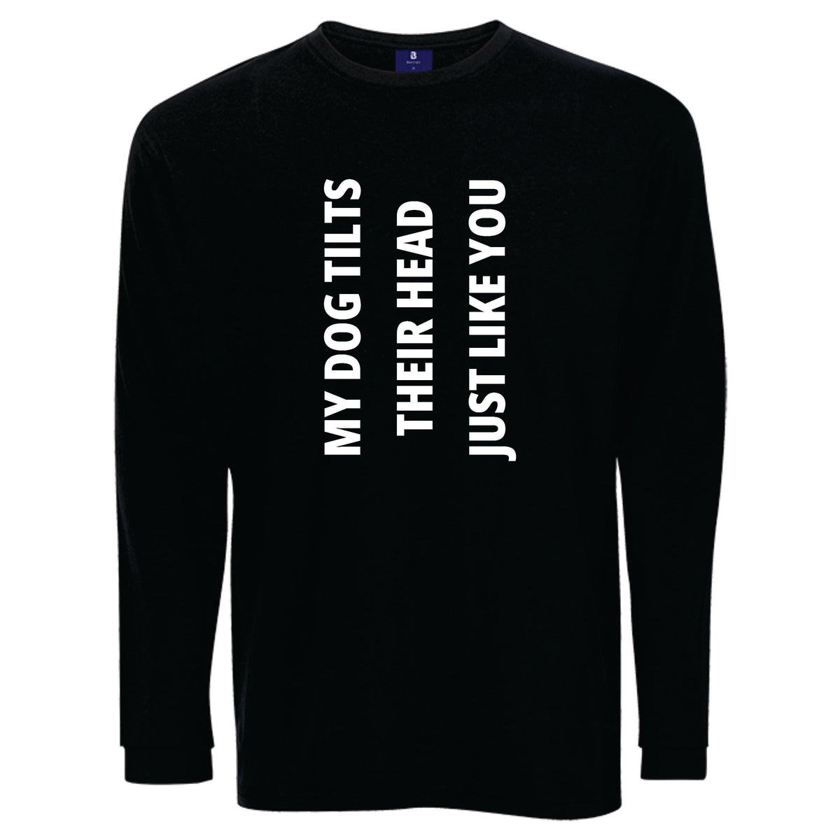 Head Tilt Cotton T-Shirt (Long and Short Sleeve)