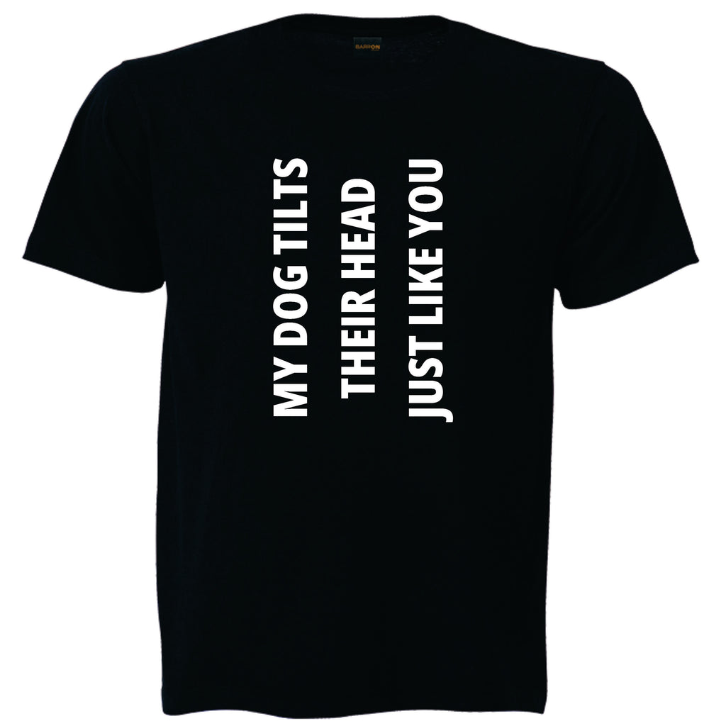 Head Tilt Cotton T-Shirt (Long and Short Sleeve)