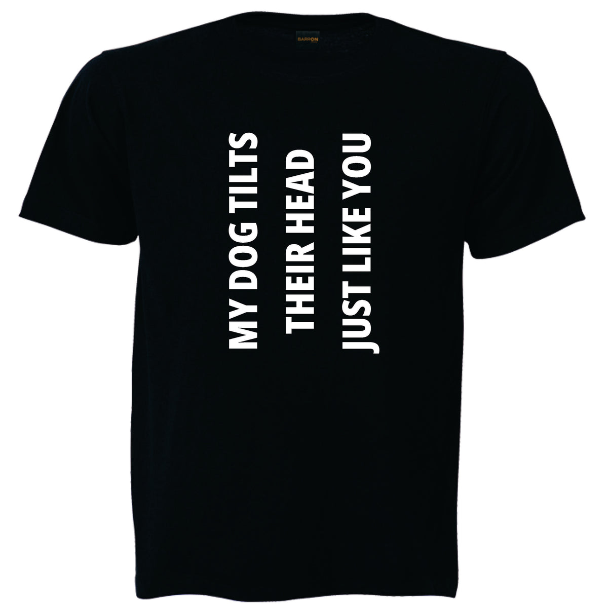 Head Tilt Cotton T-Shirt (Long and Short Sleeve)