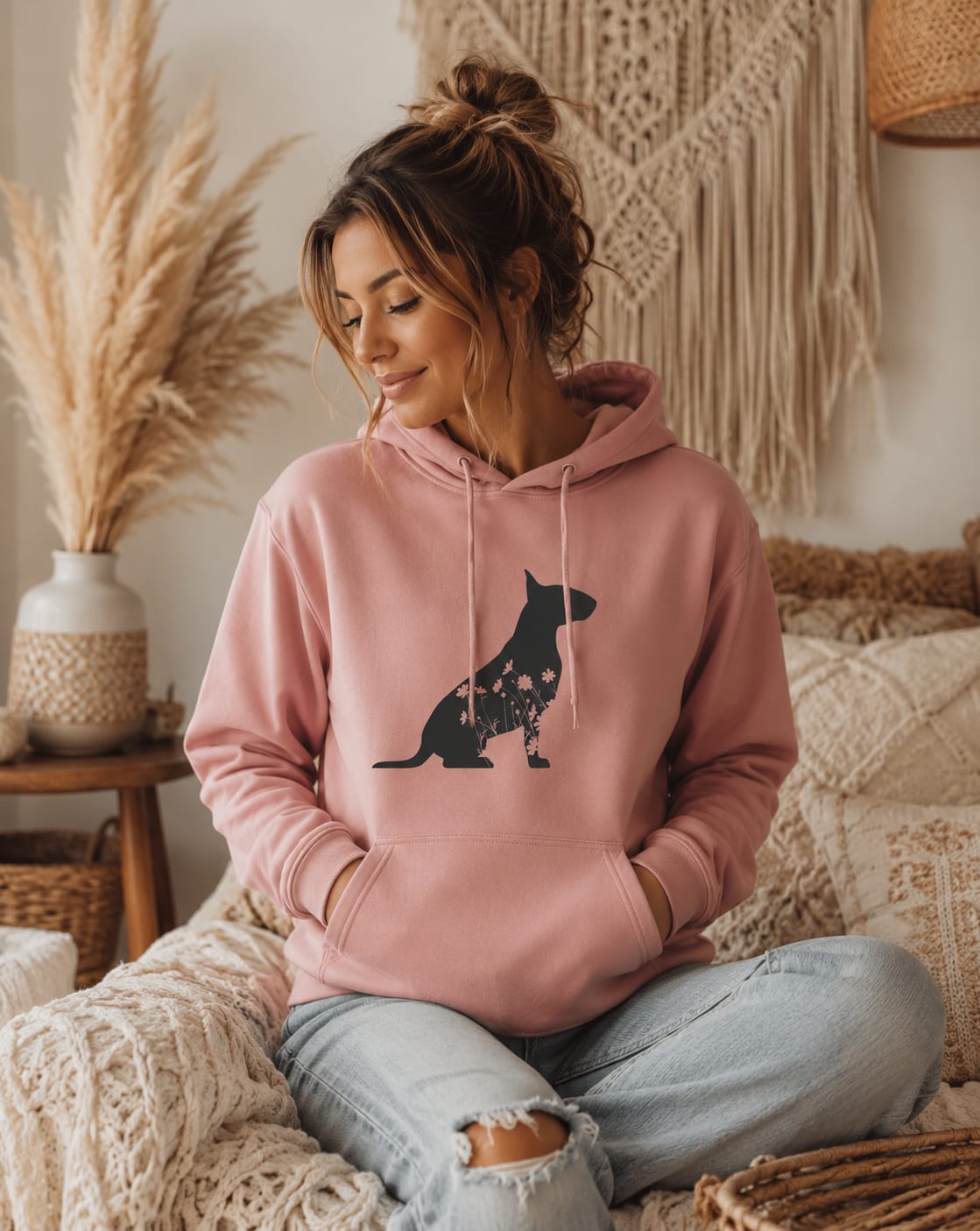 Pastel Silhouette Hoodie