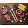 Bamboo 3 Piece Braai Set
