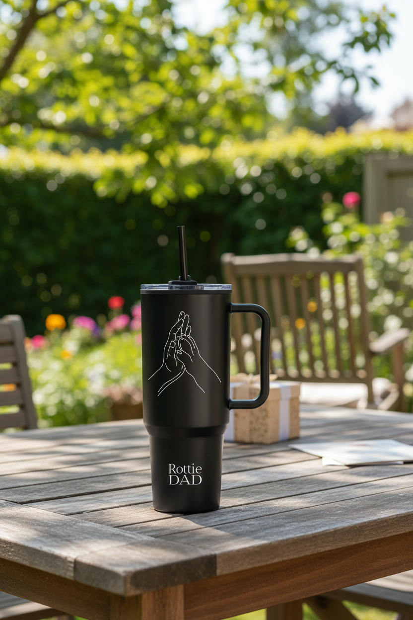 Plastic Double Wall Mug - 1.2L