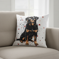 Love Rottweiler Scatter Pillow product photo