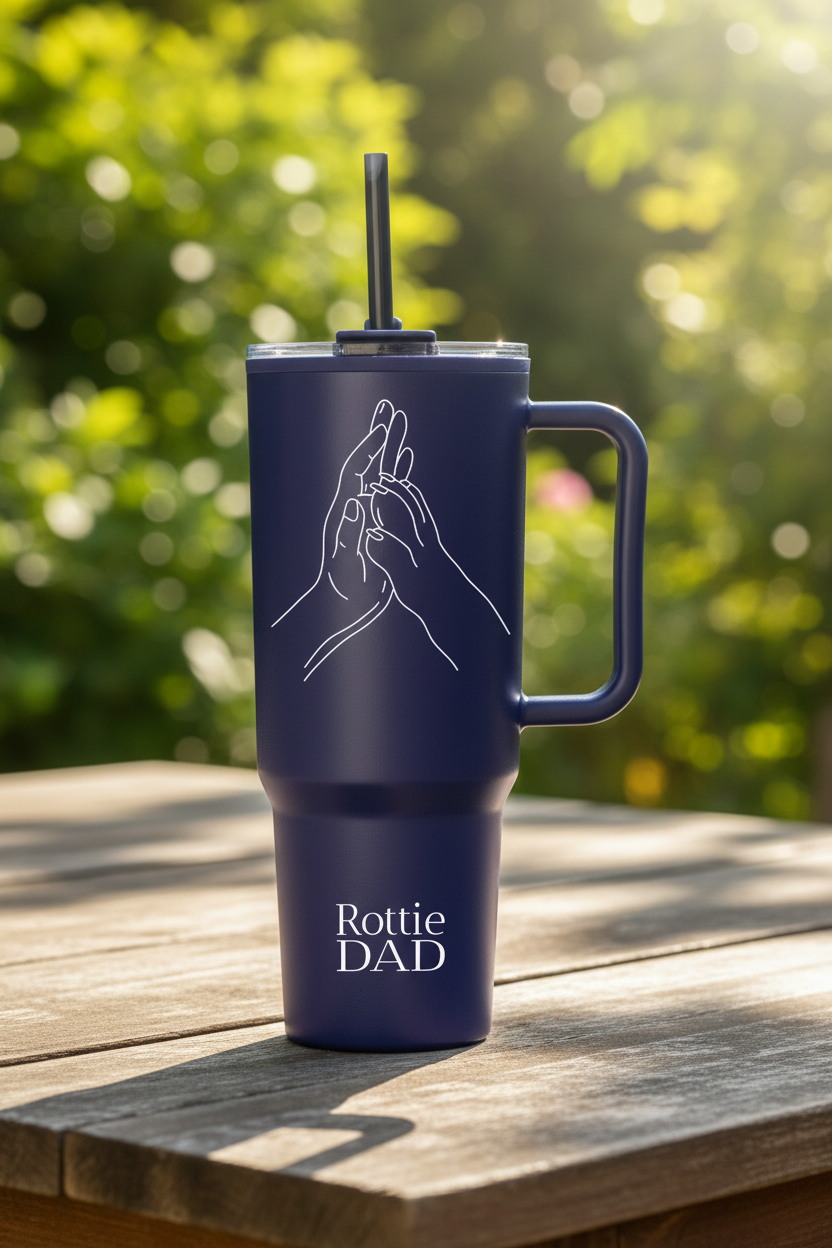 Plastic Double Wall Mug - 1.2L