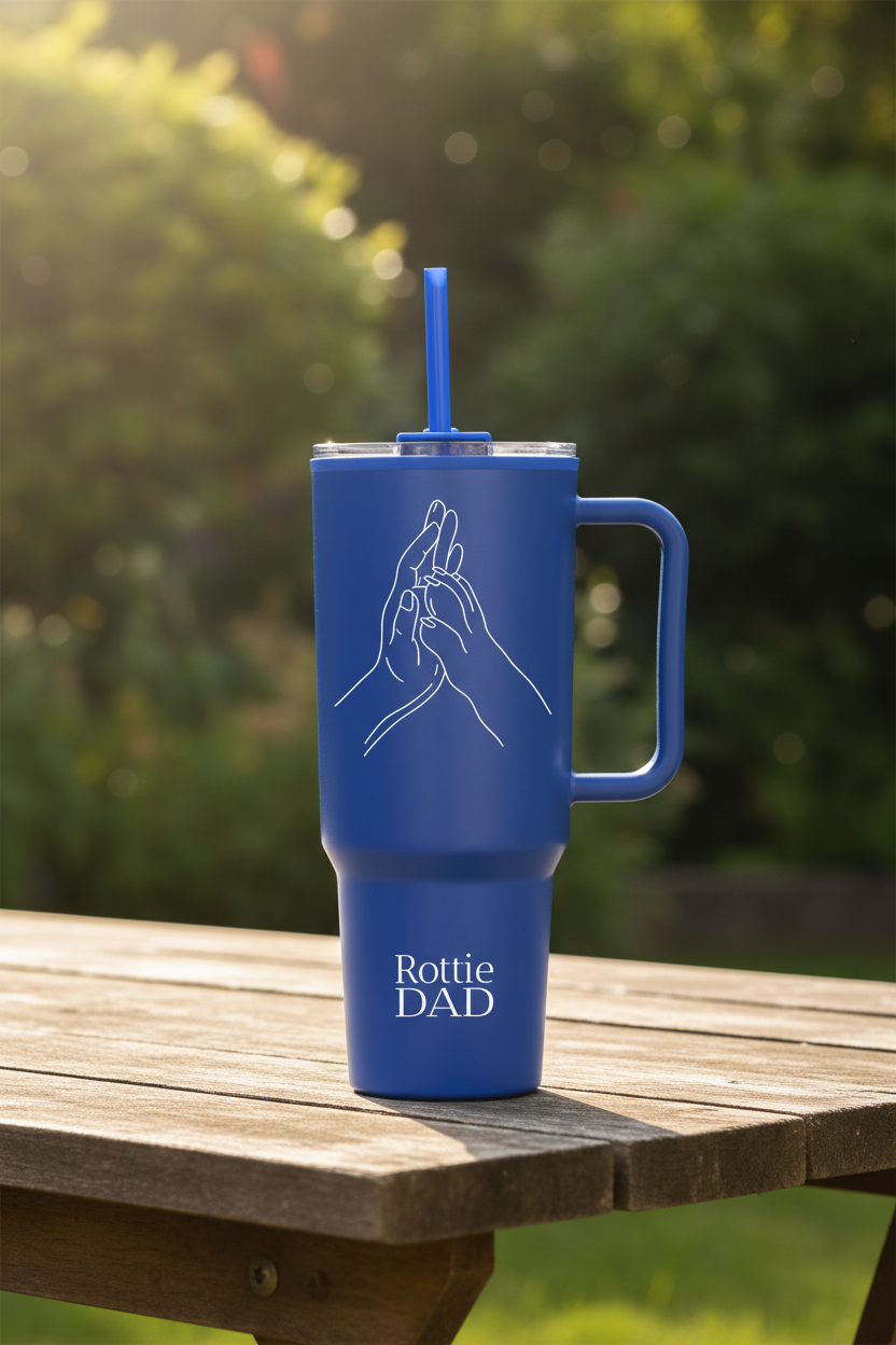 Plastic Double Wall Mug - 1.2L